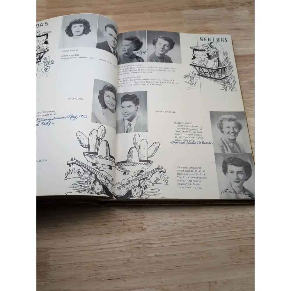 1952 Class Yearbook The Yucca Tucumcari New‎ Mexico High School